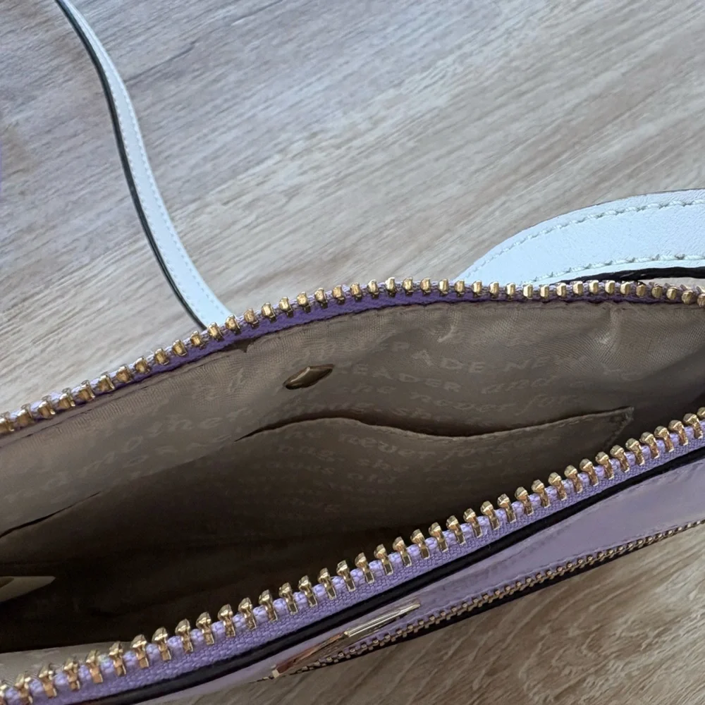 KATE SPADE Lavender Patent Leather with Gold Hardware Crossbody